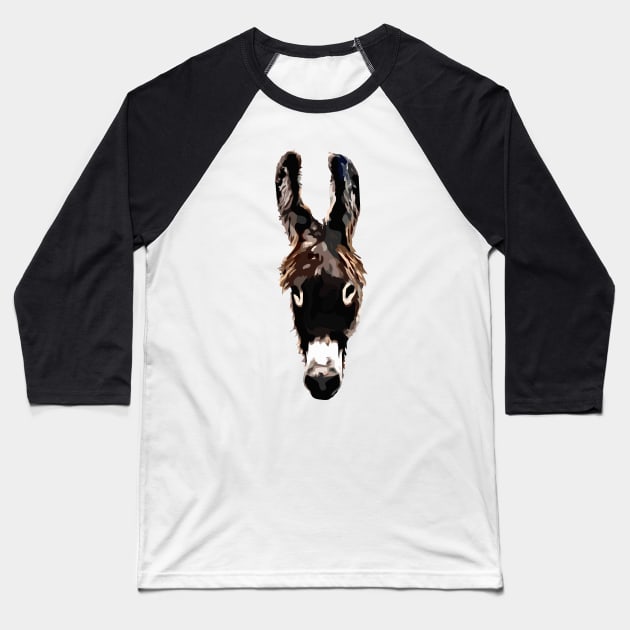 Donkey Baseball T-Shirt by RosArt100